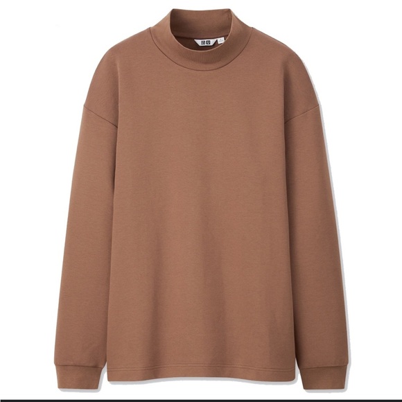 UNIQLO U Mock Neck Long Sleeve Pull-Over - S - Picture 1 of 9